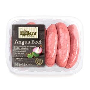 Frozen NZ Hellers Angus Beef Sausage 450g*