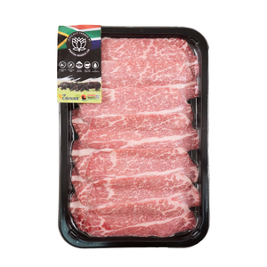 Frozen South Africa Cavalier 400days MS8/9 Grain Fed Wagyu Tri Tip 2mm Sliced 200g*