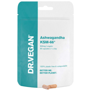 英國 DR.VEGAN® 南非醉茄 KSM-66, 500mg, 30粒