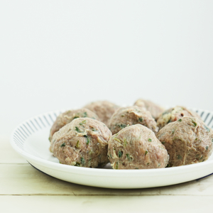 Frozen NZ Affco Black Angus Coriander Beef Meat Ball 200g*