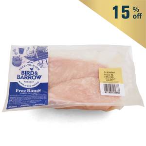 急凍紐西蘭Bird and Barrow自由放養雞胸肉(無皮)(2件裝)400克*