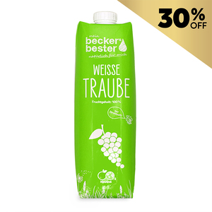 Beckers Bester White Grape Juice 1000ml - Germany*