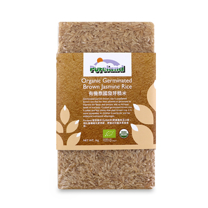 Pureland Organic Germinated Brown Jasmine Rice 1kg - Thailand*