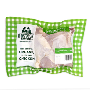 Frozen New Zealand Bostock Brothers Organic Chicken Drumsticks 500g*