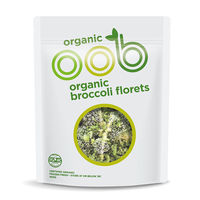Frozen Omaha Organic Broccoli Florets 370g - NZ*