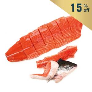 Frozen NZ Big Glory Bay Half King Salmon 