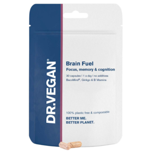 UK DR.VEGAN® Brain Fuel™ | Memory & Focus, 30 caps