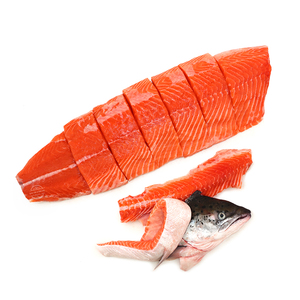 Frozen Scottish Label Rouge Half Salmon (Gilled and Gutted)
