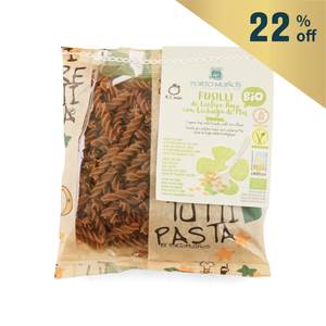 Spain Organic Red Lentil Fusilli with Sea Lettuce 200g*