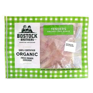 Frozen NZ Bostock Brothers Organic Chicken Tenderloin 300g*