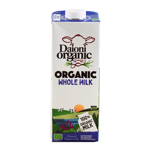 UK Daioni Organic UHT Whole Milk 1L - Holland*