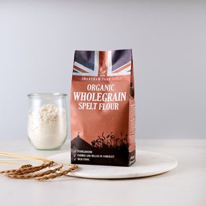 英國 Sharpham Park 有機斯佩爾特全麥麵粉, 1kg