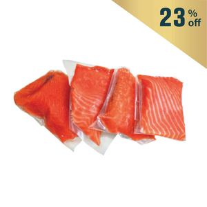 Frozen NZ Big Glory Bay King Salmon (baby size) 100g 4-Packs Combo*