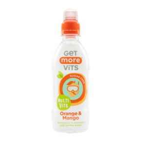 英國Get More Vits 兒童綜合維他命飲品(橙&芒果味), 330毫升
