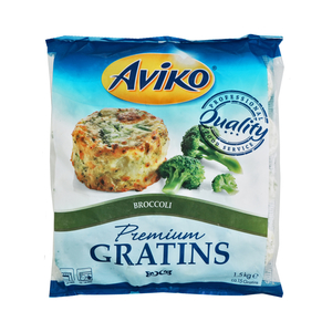 Frozen Sweden Aviko Potato Cheese & Broccoli Gratins 1.5kg*