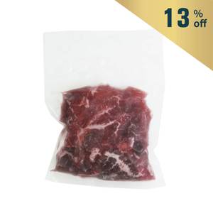 Frozen Aus Oino Gustus Black Angus 250days Flank Steak Stirfry 200g*