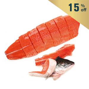 Frozen NZ Big Glory Bay Half King Salmon 