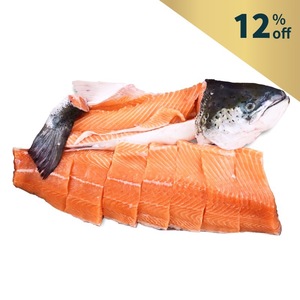 Frozen Irish Half Organic Salmon (Gilled and Gutted)