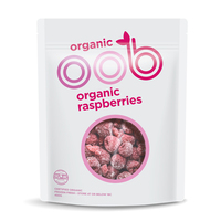 Frozen NZ Omaha Organic Raspberries 450g*