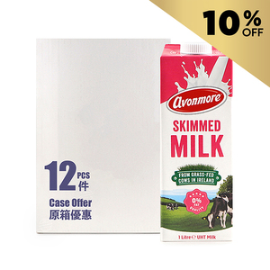 Avonmore UHT Skimmed Milk Case Offer (12*1L) - Ireland*