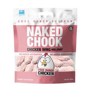 Frozen Naked Chook Mid Joint Chicken Wing 600g - AUS*