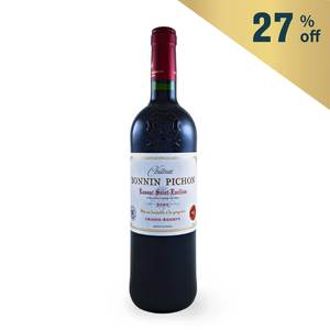French Lussac Saint Emillion Chateau Bonnin Pichon 2020 750ml*