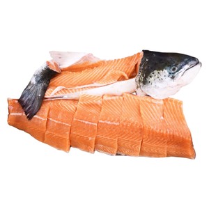 Frozen Irish Organic Half Salmon (Gilled and Gutted)