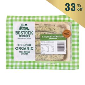 急凍紐西蘭Bostock Brothers有機法式雞肉龍蒿香腸(5條)300克*