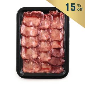 急凍澳洲TOMC(Arcadian)有機牛舌片3毫米 300克*