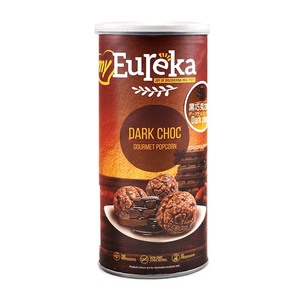 馬來西亞Eureka黑朱古力味爆谷70克*