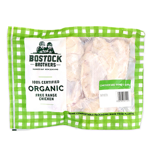 急凍紐西蘭Bostock Brothers有機雞中翼500克*