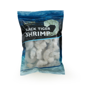 Frozen India Black Tiger Shrimp (IQF) 21/25 500g*